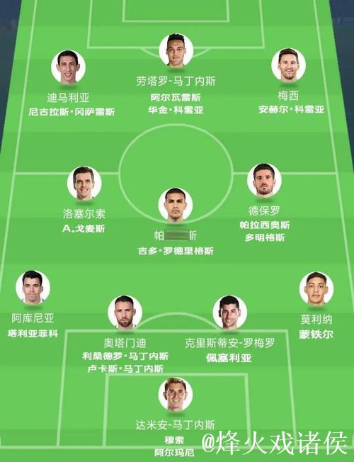 阿根廷队主帅斯卡洛尼：已确定决赛首发阵容